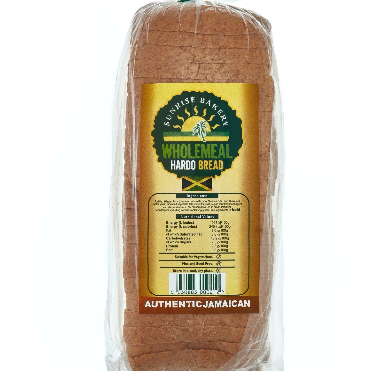 Wholemeal Hardo bread